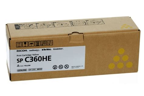 Ricoh Toner Yellow Sp C Seiten Paul Morger Ag