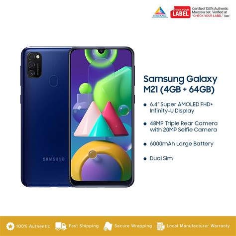 Samsung Galaxy M Gb Ram Gb Rom Smartphone Original Year