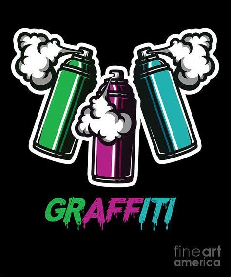 How To Draw Graffiti Spray Cans