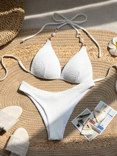 Bikini Sets Wir Lieben Strand Aktuelle Trends G Nstig Kaufen Shein