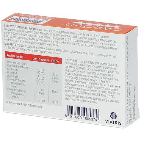 Carovit Forte Plus Compresse 15 G Redcare