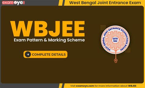 Wbjee Exam Pattern Marking Scheme