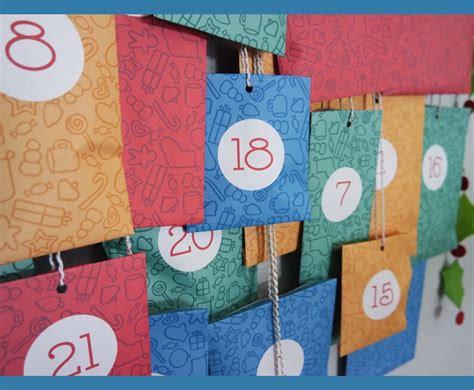 Printable Diy Advent Calendar Make Your Own Homemade Advent Calendar