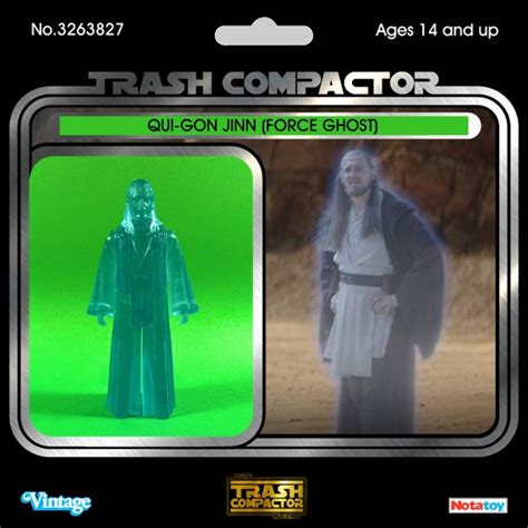 Qui-gon Jinn force Ghost 3D Printed Model Kit - Etsy New Zealand