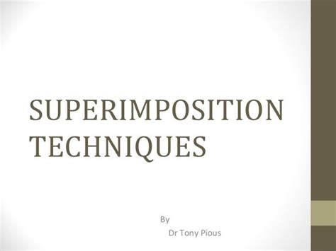 Superimposition techniques | Techniques, Anatomy, Home decor decals