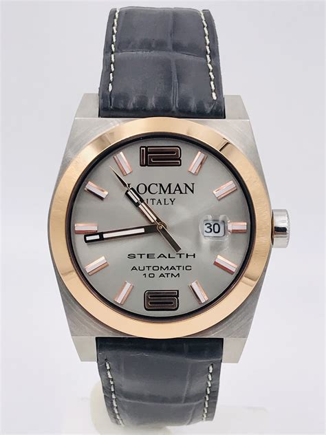 Orologio Locman Stealth Automatico Saca Mm Pelle Scontatissimo