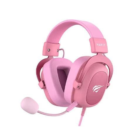 Havit HV H2002D Gaming Headset Pink დაბალი ფასები განვადებით და