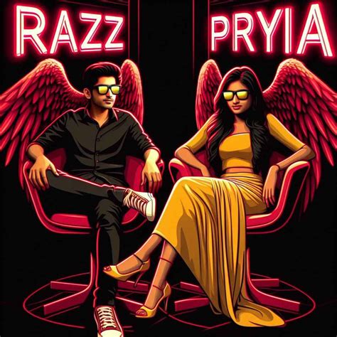 3d Neon Couple Chair Wings Name Editing