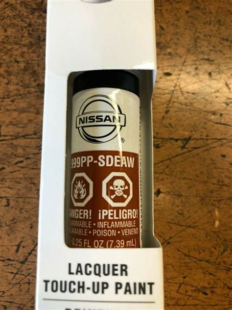 Oem Nissan Touch Up Paint Clear Coat Pacific Sunset Color Code Eaw Ebay