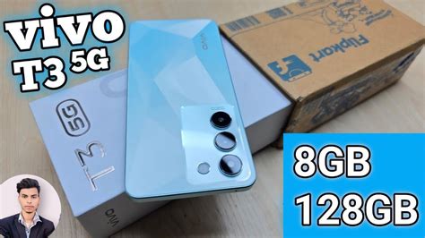 Vivo T3 5g Unboxing 📸 50mp Anti Flicker Camera 8gb128gb Crystal