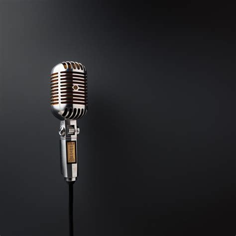 Premium Ai Image A Closeup View Of A Microphone Revealing Its Fine