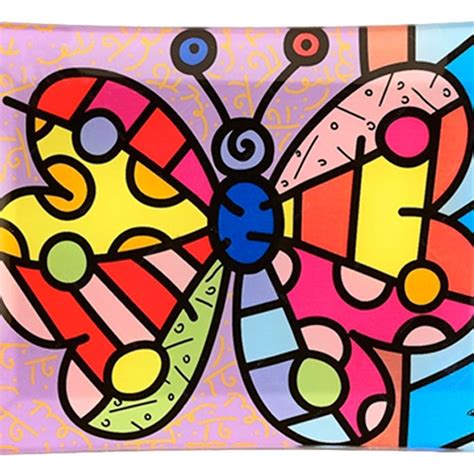 Borboleta Romero Britto Romero Britto Desenhos Romero Brito Romero