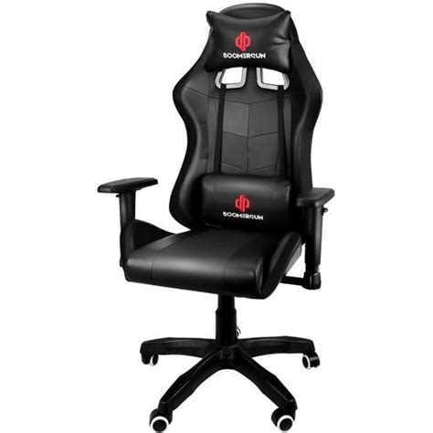 Boomersun Chaise de Jeu Gaming Réglable Dossier L accoudoir réglable 4D