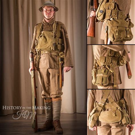 Ww1 British Infantry Full Combat Dress 1918 History In The Making