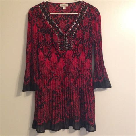 Dress Barn Dress Barn Embellished Dressy Tunic Top From Anne S Closet