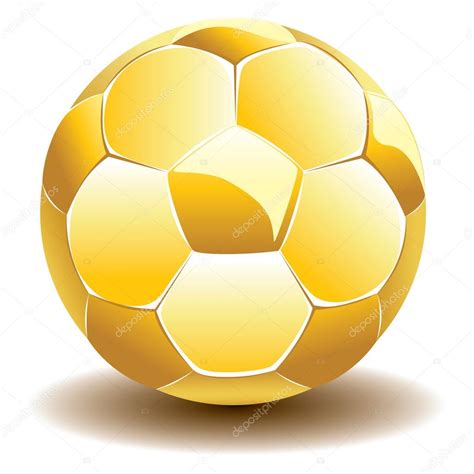 Golden Soccer Ball Stock Vector Image By ©artshock 49724343