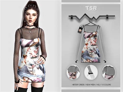 Busra Tr S History Dress Bd Sims Sims Mods Clothes Sims