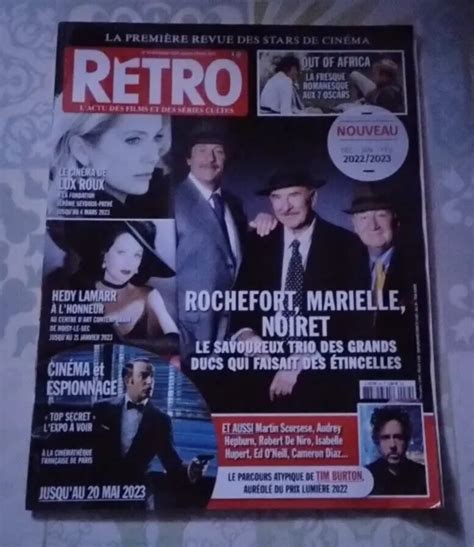 MAGAZINE RETRO Rochefort Marielle Noiret Dec Janv Fev 2022