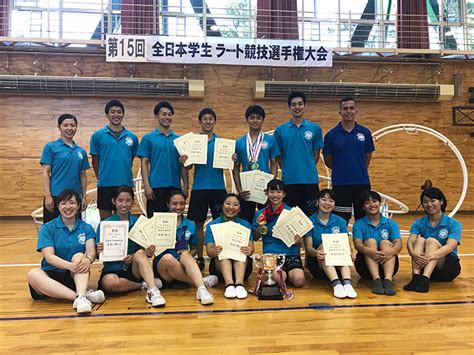 筑波大学体操部aチームが第15回全日本学生ラート競技選手権大会で団体総合優勝3連覇達成 News 筑波大学