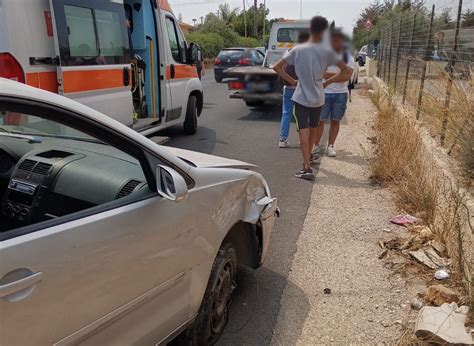 Incidente Stradale A Comiso Un Ferito Foto Quotidiano Di Ragusa