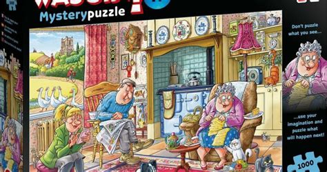 Wasgij Mystery 17 Noise In The Kitchen Wasgij Puzzle 1000