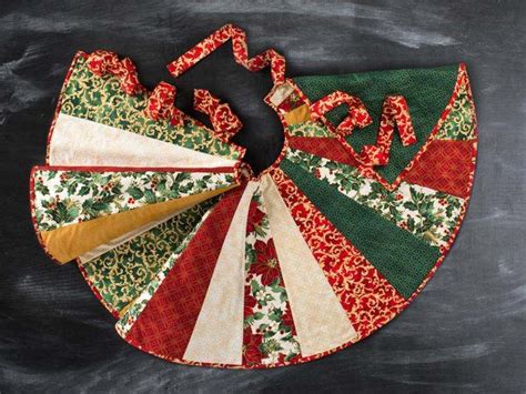 40 Christmas Tree Skirt Pattern Ideas To Sew AppleGreen Cottage