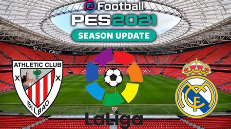 Athletic Bilbao X Real Madrid La Liga Rodada Pes