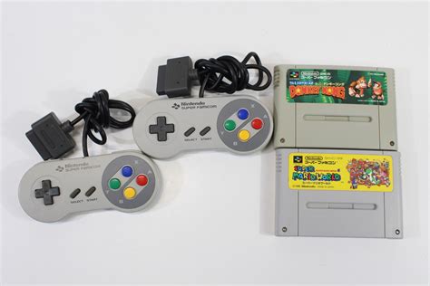 Nintendo Super Famicom Console Controller X Ac Av Ntsc Region Free