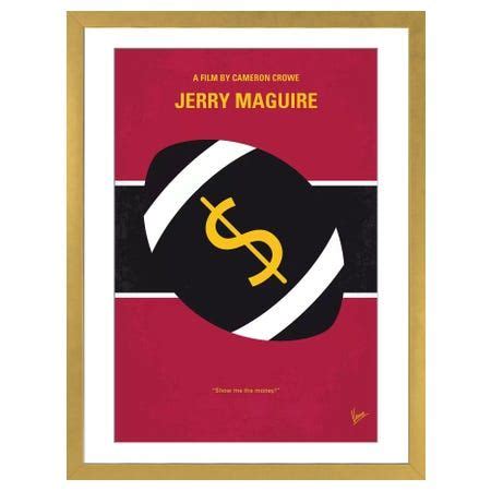 Jerry Maguire Minimal Movie Poster | Jerry maguire, Movie poster art ...