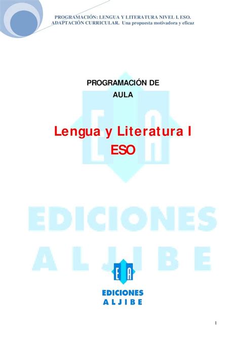 Pdf Lengua Y Literatura I Eso Static Plenummedia Comstatic