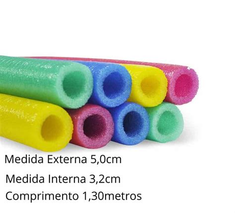 Kit 8 Isotubos 8 Ponteiras 8 Capas e 1 Rede de Cama Elástica 3 05