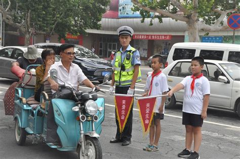 桓台县实验小学：学做小交警 淄博文明网