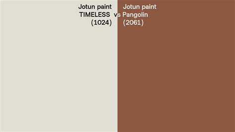 Jotun Paint Timeless Vs Pangolin Side By Side Comparison