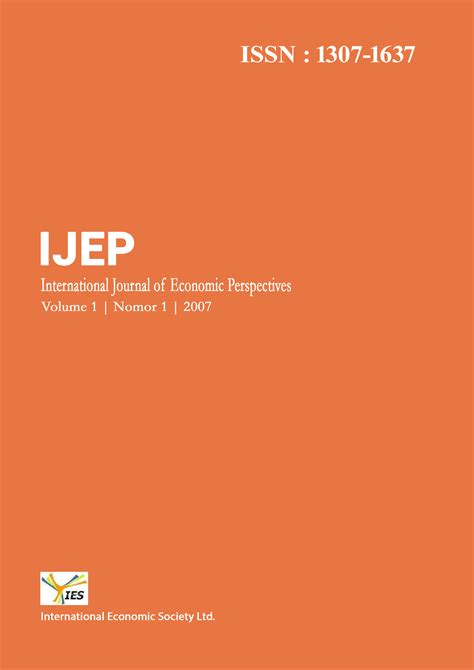 International Journal Of Economic Perspectives