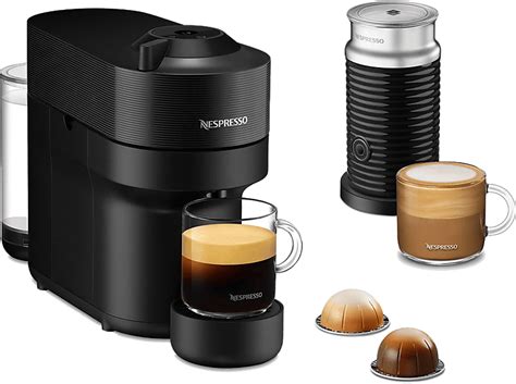 NESPRESSO Vertuo Pop Kapsüllü Kahve Makinesi ve Süt Köpürtücü Aksesuar