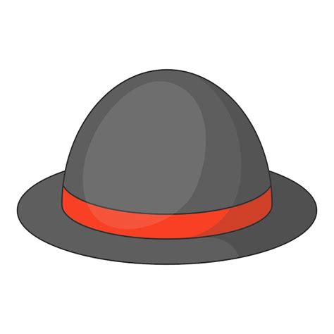 Bowler Hut Symbol Karikatur Illustration Des Bowler Hat Vektor Symbols