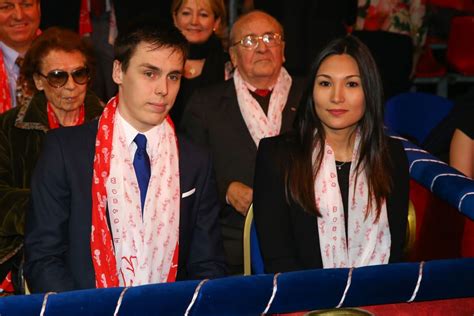 Photo Louis Ducruet Et Sa Compagne Marie Lors De La C R Monie De