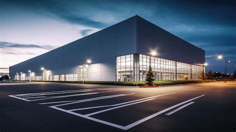 Premium Photo Storage Commercial Warehouse Building