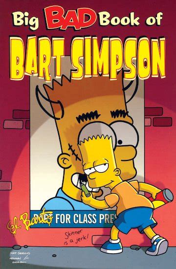 Big Bad Book Of Bart Simpson Scholastic Shop