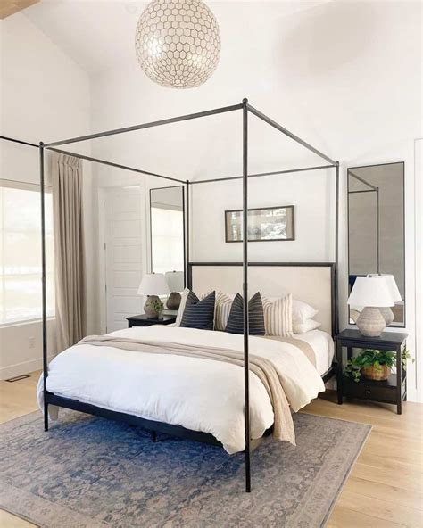 34 Mirrors Behind Nightstands To Enhance Your Bedroom Decor