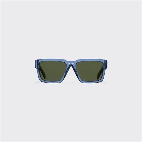 Military Green Lenses Prada Runway Sunglasses Prada