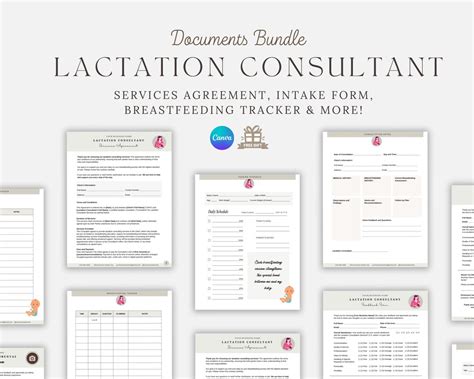 Lactation Consultant Form Client Intake Form Contract Templates