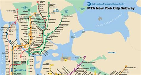 Harta New York Si Harta Metroului Din New York City Tvl Ro