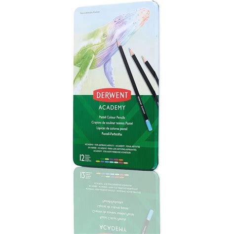 Derwent Academy Bo Te De Crayons De Couleurs Pastels Pour Les