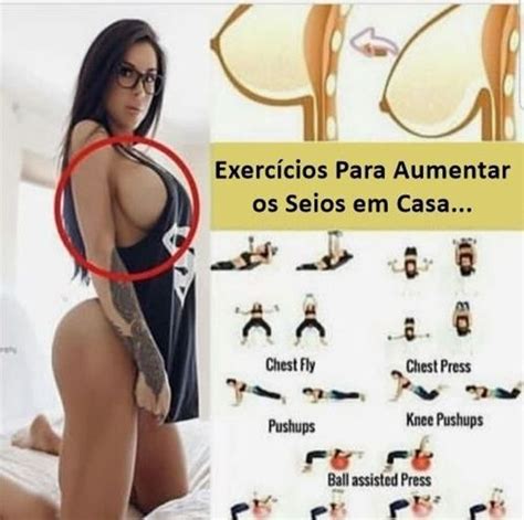 Exercícios Para Aumentar Os Seios Em Casa Guia De Treino Exercícios