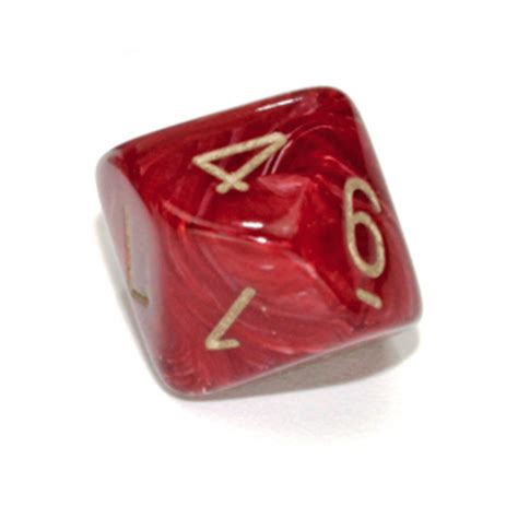 10 Sided Vortex Dice D10 Burgundy Dice Game Depot