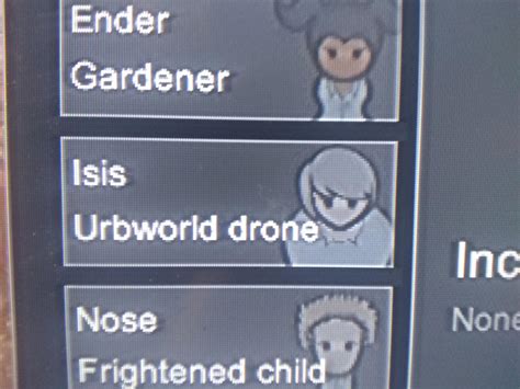 I did not even change the character name I just opened up the