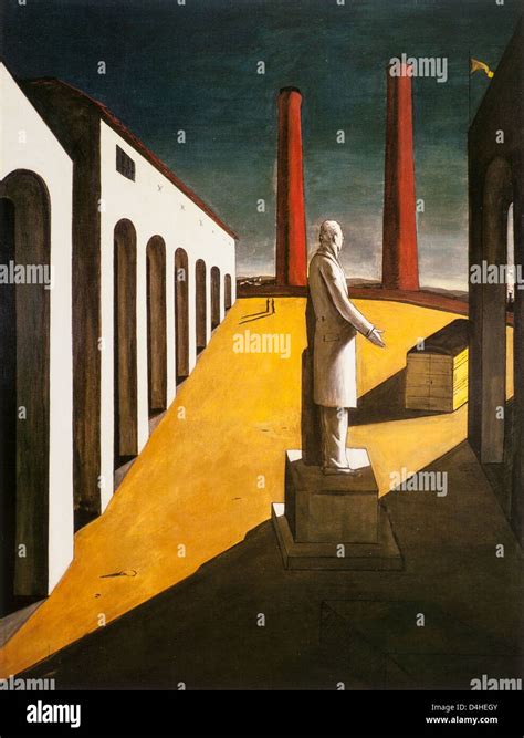 L énigme d un jour 1914 par Giorgio De Chirico au Musée d Art Moderne