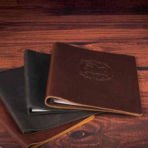 Pure Leather Menu Folder Brown Size A4 At Best Price In New Delhi
