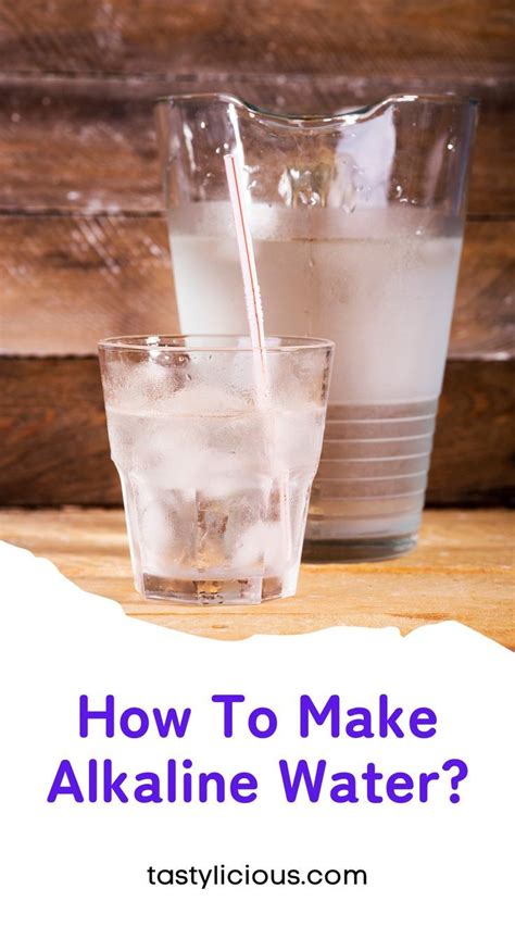 Alkaline water recipe – Artofit